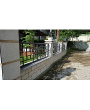 Iron art enclosures