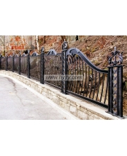 Iron art enclosures