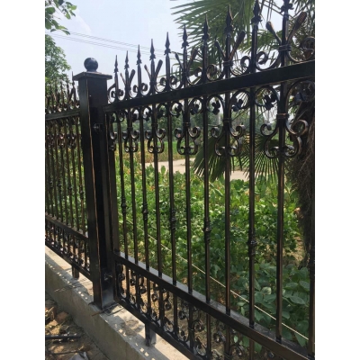 Iron art enclosures