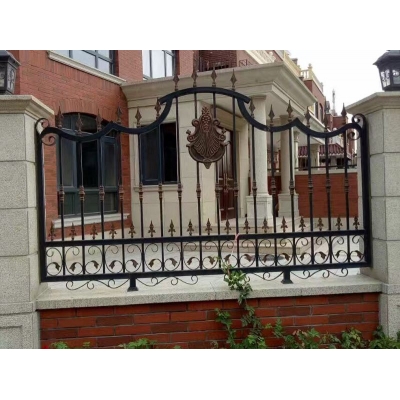 Iron art enclosures