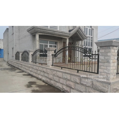 Iron art enclosures