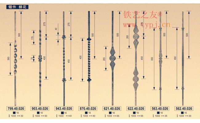 鐵藝樓梯.立柱