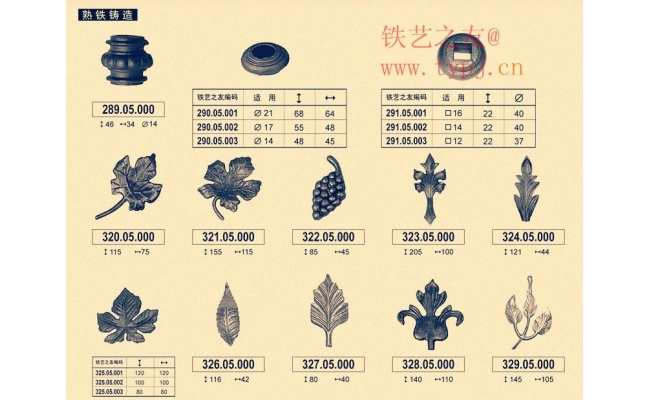 熟鐵鑄造件
