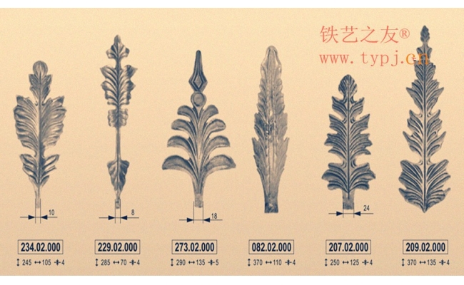 鐵藝樹葉