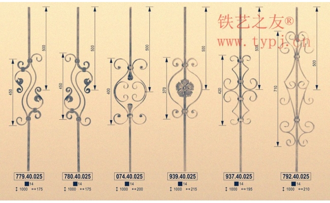 鐵藝樓梯立柱